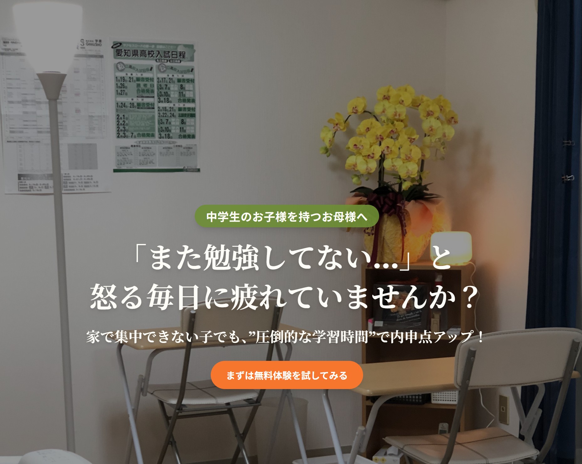 まなび家 個別学習塾 LP