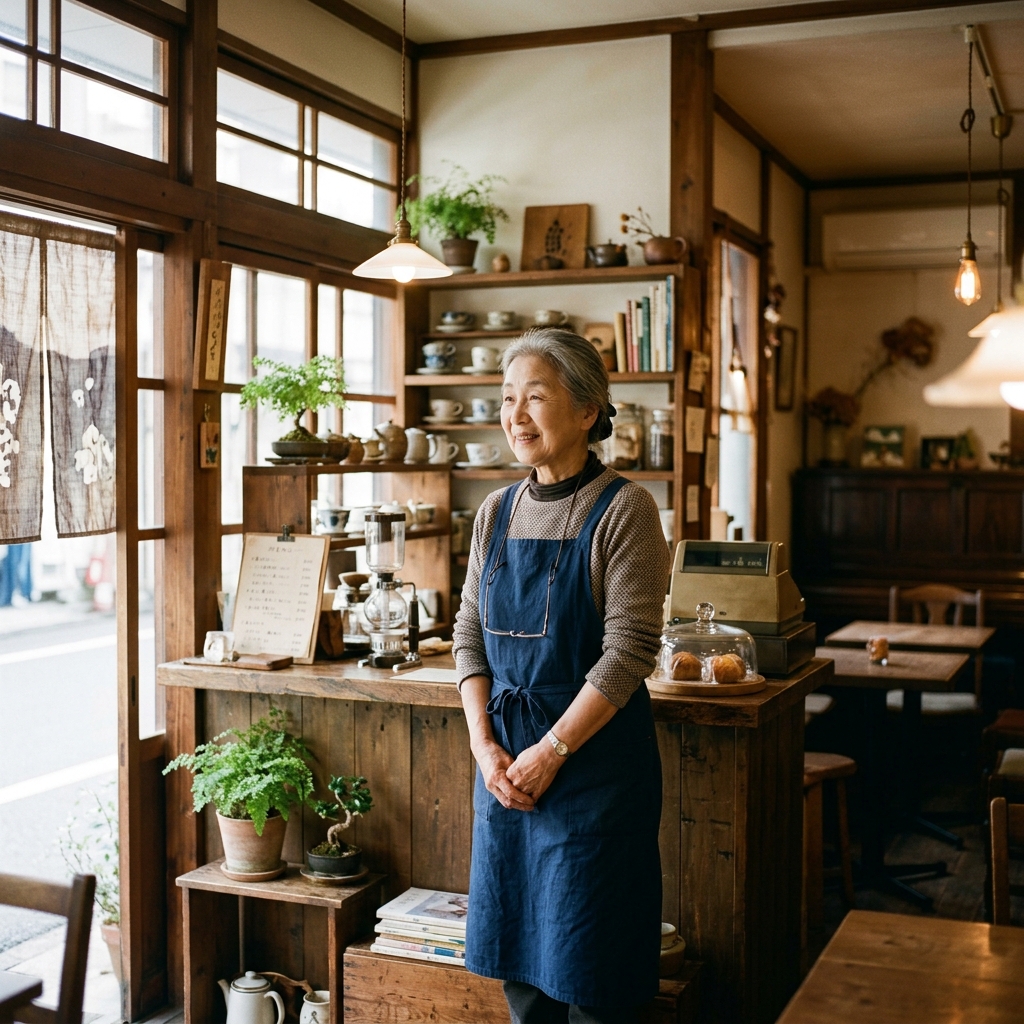 温かいお店の様子